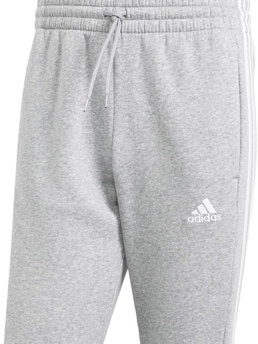 NWT adidas Men's Essentials 3-Stripes Fleece Tapered Cuff Pants